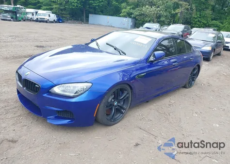 2014 BMW M6 Gran Coupe from USA, damaged, VIN WBS6C9C54EDV73943